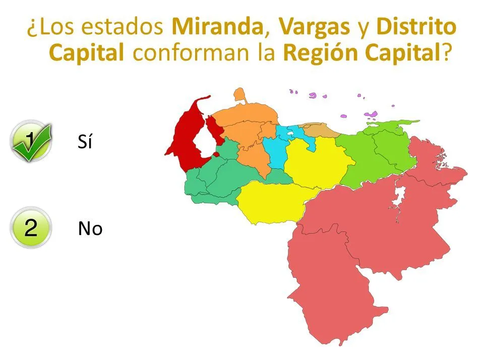 Mapa de Venezuela Regiones Político-Administrativas - ppt descargar Mapa de Venezuela Regiones Político-Administrativas - ppt descargar