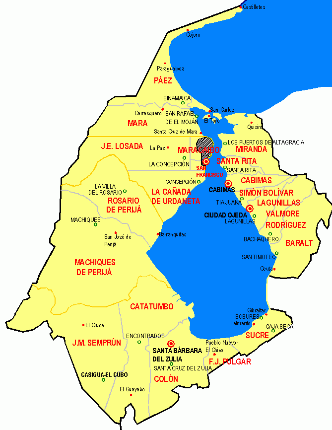 Mapa del estado zulia para colorear - Imagui Mapa del estado zulia para colorear - Imagui