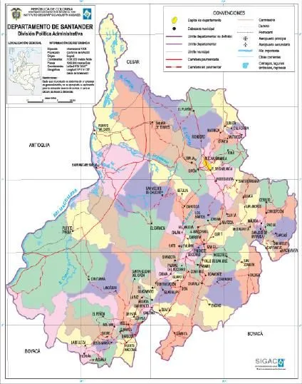 Mapa_Departamento_Santander_ ...