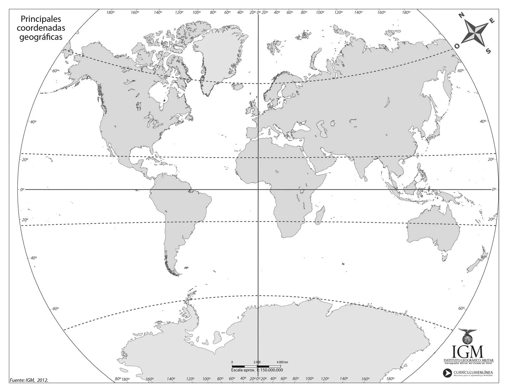 Mapamundi, 100 mapas del mundo para imprimir y descargar gratis Mapamundi, 100 mapas del mundo para imprimir y descargar gratis