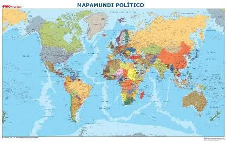Mapamundi en español - Imagui