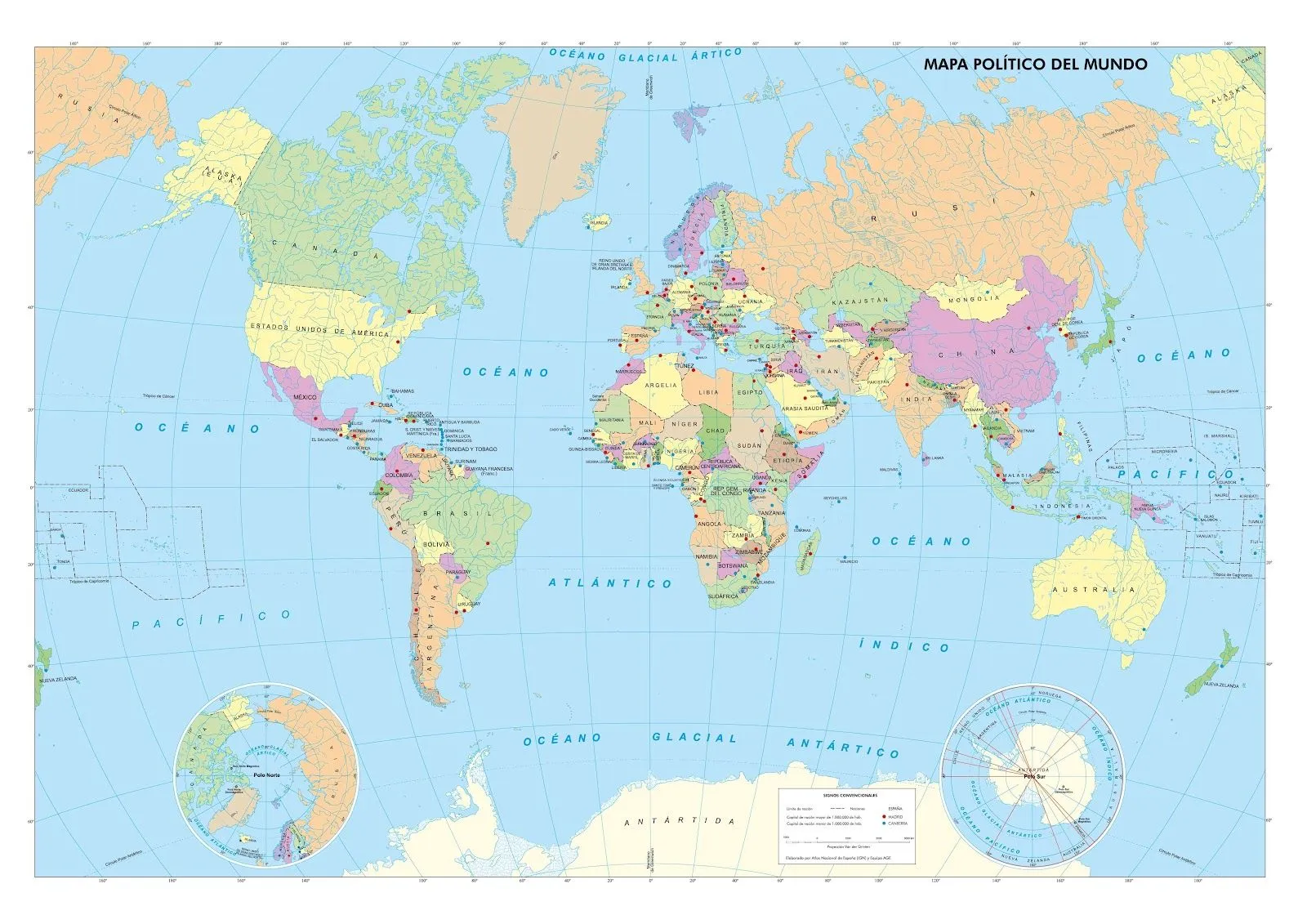 ▷ Mapamundi para imprimir | Mapas en alta calidad【GRATIS】 ▷ Mapamundi para imprimir | Mapas en alta calidad【GRATIS】