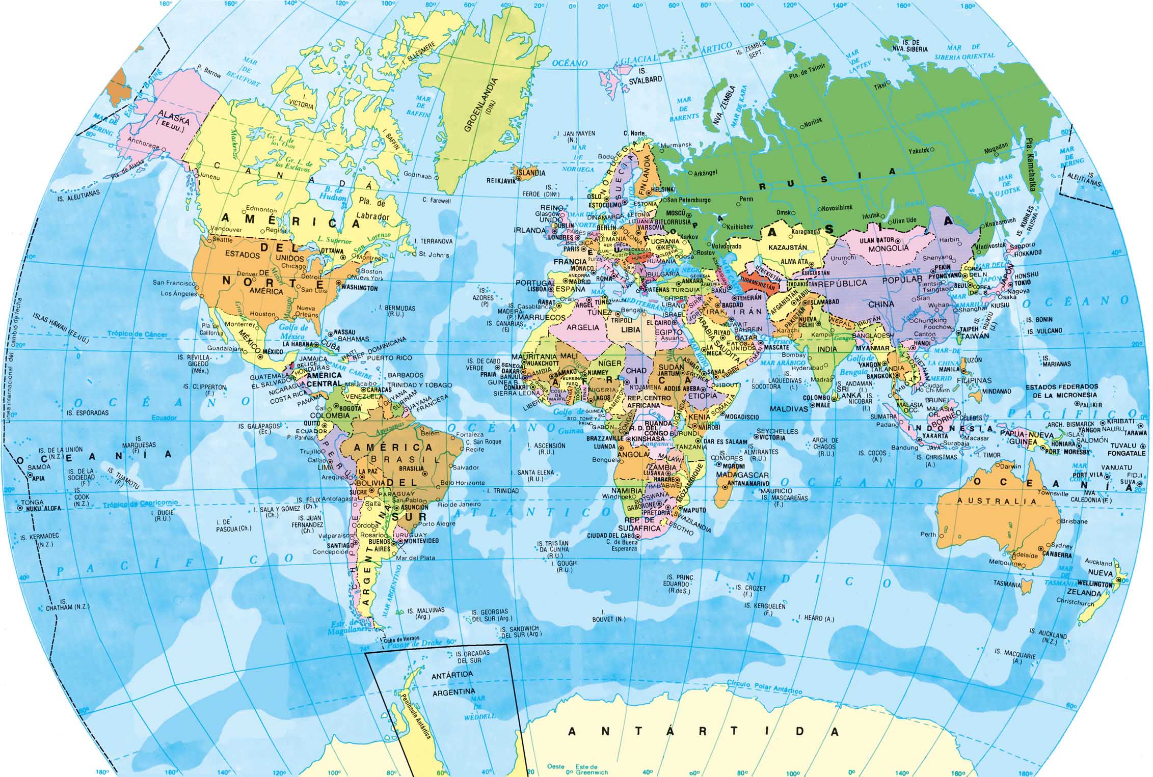 MAPAMUNDI | Mapas del mundo: Relieve, Países, Continentes… | Mapa-blog MAPAMUNDI | Mapas del mundo: Relieve, Países, Continentes… | Mapa-blog