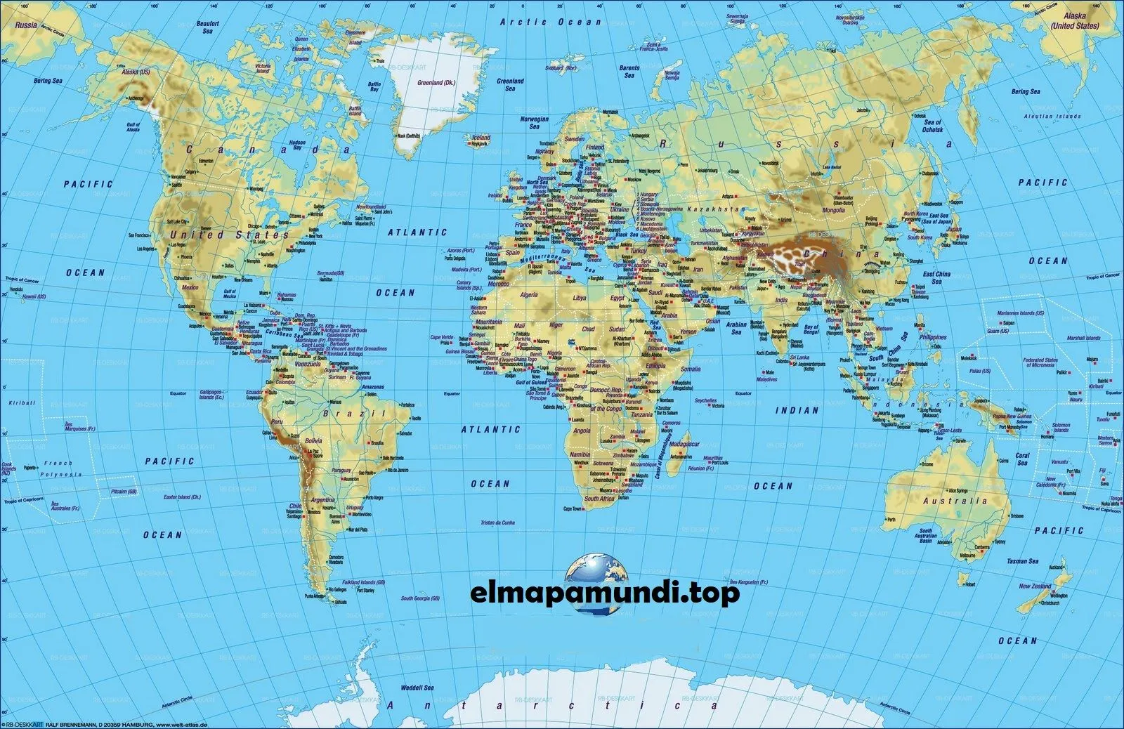 ᐅ El MapaMundi - los mejores mapas del mundo【 2021 】 ᐅ El MapaMundi - los mejores mapas del mundo【 2021 】