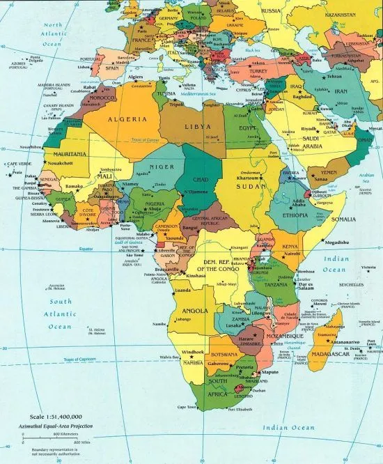Mapas de África: geofráfico, político, rutas, planos, satelitales ... Mapas de África: geofráfico, político, rutas, planos, satelitales ...