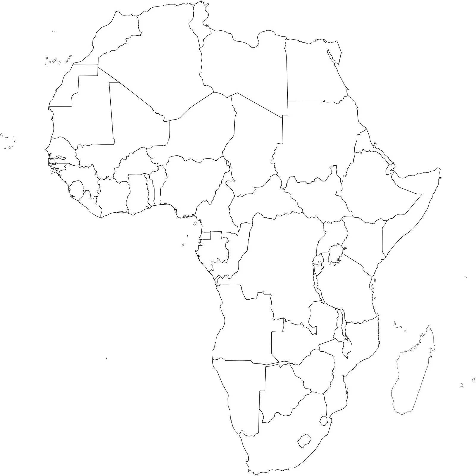 Los mapas de África más útiles, interesantes y curiosos ...