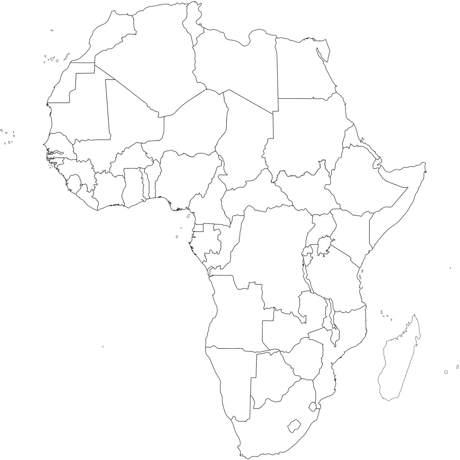 Los mapas de África más útiles, interesantes y curiosos ... Los mapas de África más útiles, interesantes y curiosos ...