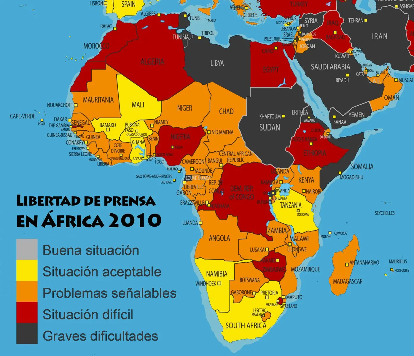 Los mapas de África más útiles, interesantes y curiosos ... Los mapas de África más útiles, interesantes y curiosos ...