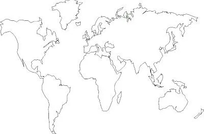 Mapas de los continentes para colorear - Imagui Mapas de los continentes para colorear - Imagui