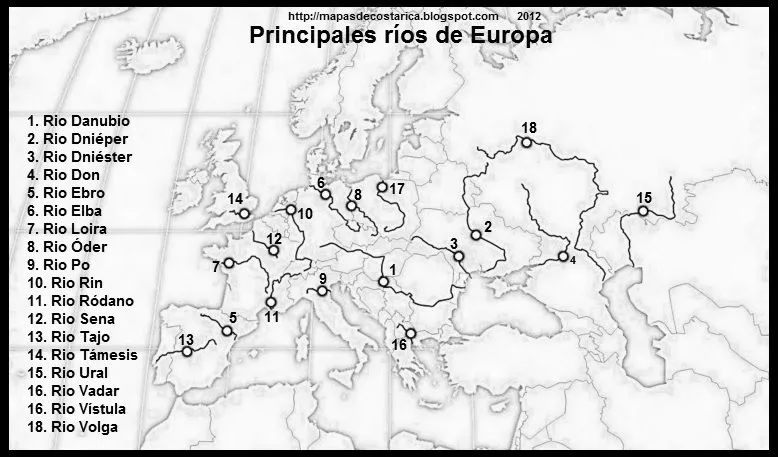 MAPAS DE: EUROPA