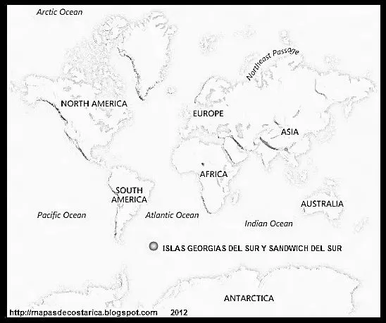 MAPAS DE: ISLAS GEORGIAS DEL SUR Y SANDWICH DEL SUR , Dependencia ... MAPAS DE: ISLAS GEORGIAS DEL SUR Y SANDWICH DEL SUR , Dependencia ...