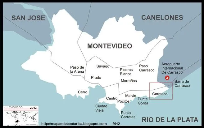 MAPAS DEL MUNDO: TIPOS DE MAPAS