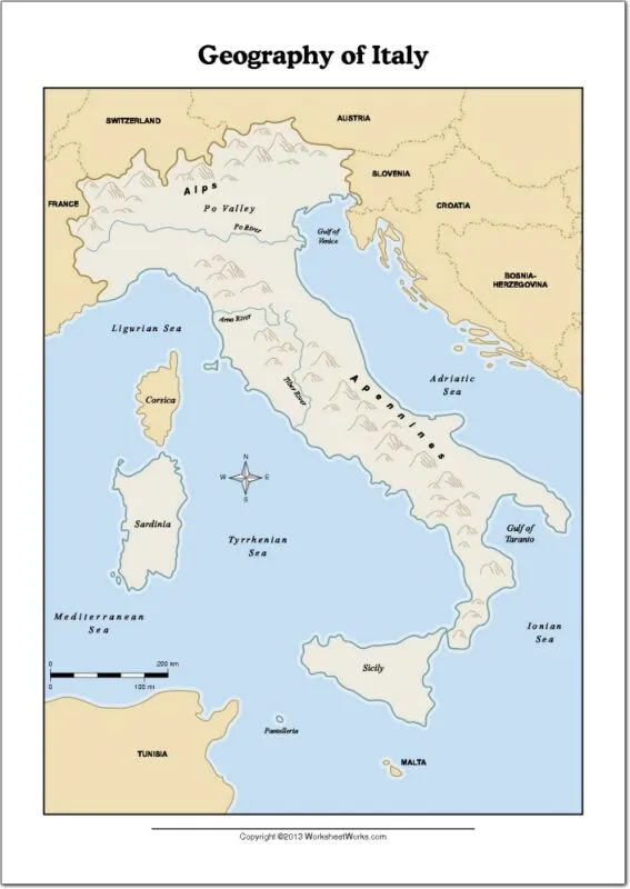 Mapa físico de Italia Mapa de ríos y montañas de Italia ... Mapa físico de Italia Mapa de ríos y montañas de Italia ...