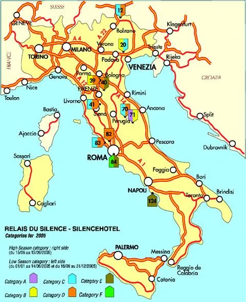 Mapas de Italia - Europa - Roma y principales ciudades Mapas de Italia - Europa - Roma y principales ciudades