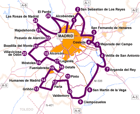 Mapas de Madrid, calles, itinerarios, metro y feria IFEMA | Viajes ... Mapas de Madrid, calles, itinerarios, metro y feria IFEMA | Viajes ...