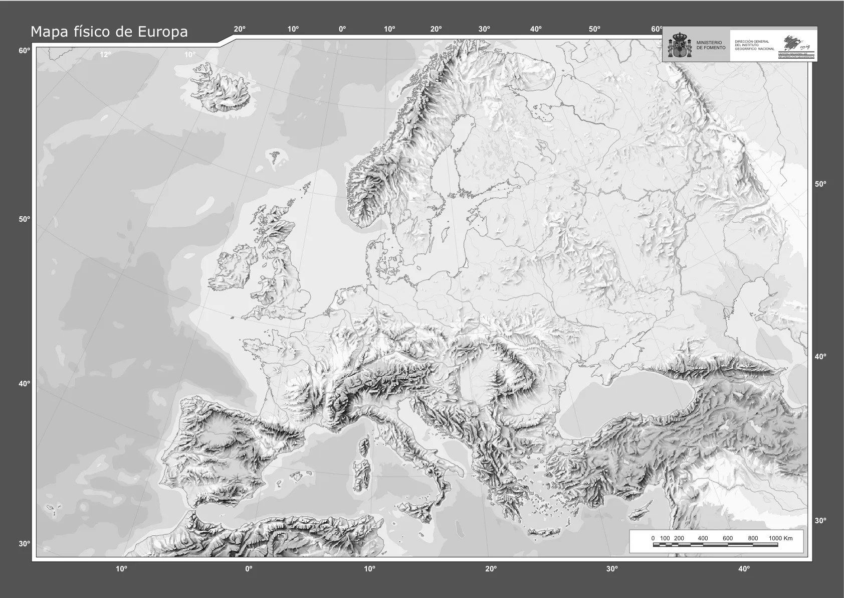 Mapas mudos para imprimir | Todos no somos mamiferos Mapas mudos para imprimir | Todos no somos mamiferos