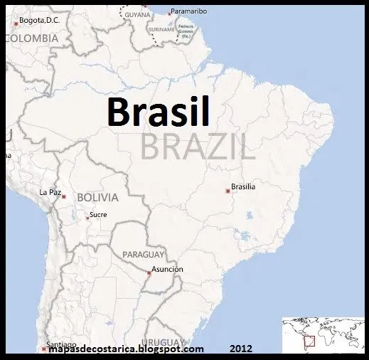 MAPAS DE: Brasil