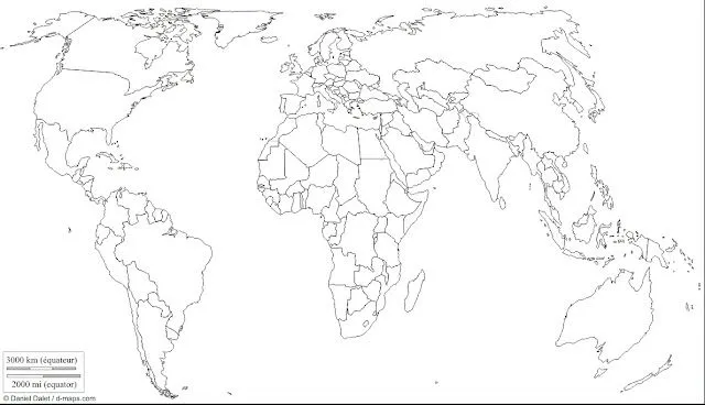 Mapas del mundo para colorear con nombres - Imagui Mapas del mundo para colorear con nombres - Imagui