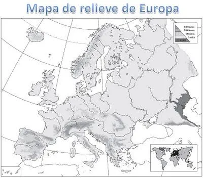 Croquis mapa politico de europa - Imagui