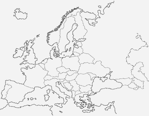 MAPAS DEL MUNDO PARA PINTAR | FICHAS PARA PINTAR | DIBUJOS PARA PINTAR