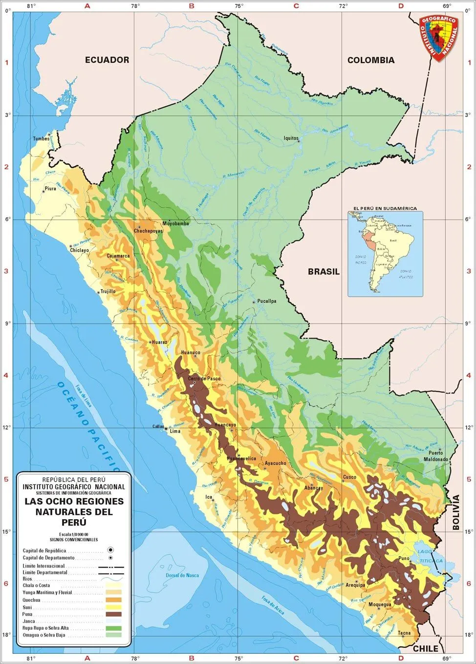 Mapas del Perú