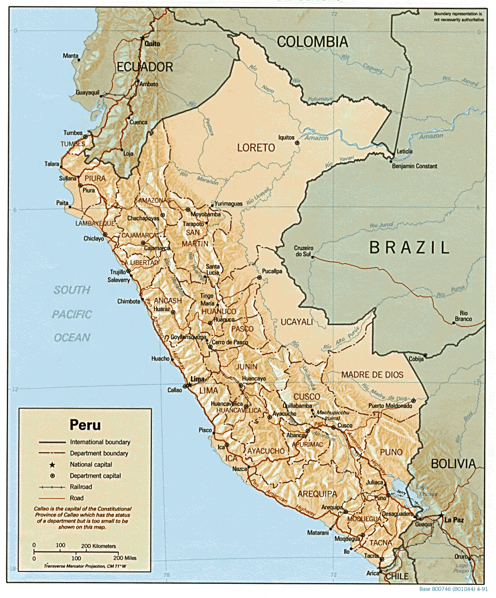 Mapas del Perú
