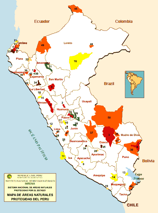 Mapas del Perú