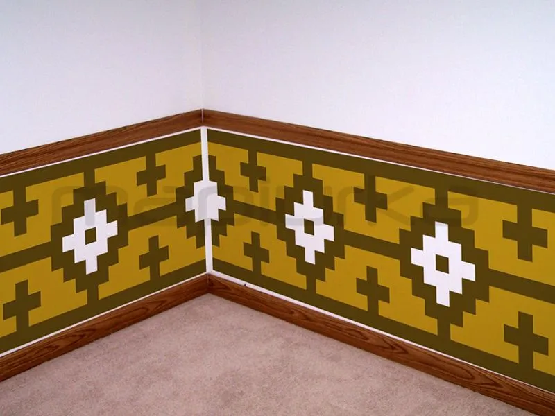 Mapiurka - Adhesivos Decorativos BA: Guardas ètnicas autoadhesivas Mapiurka - Adhesivos Decorativos BA: Guardas ètnicas autoadhesivas