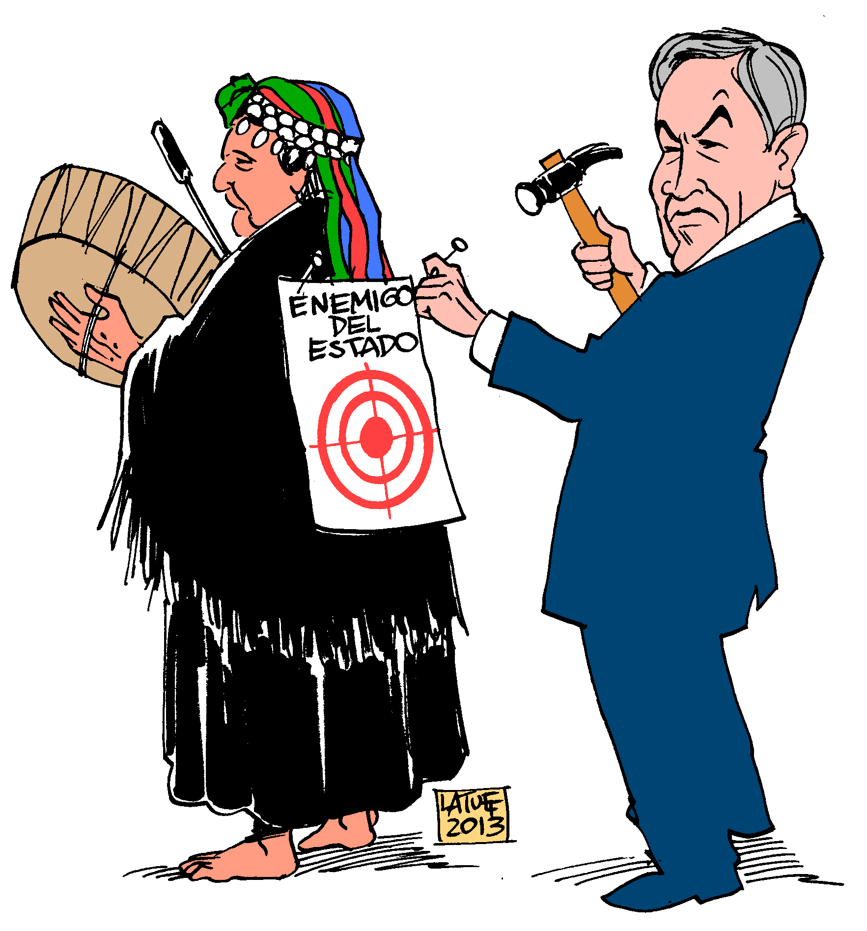 Mapuche | Latuff Cartoons