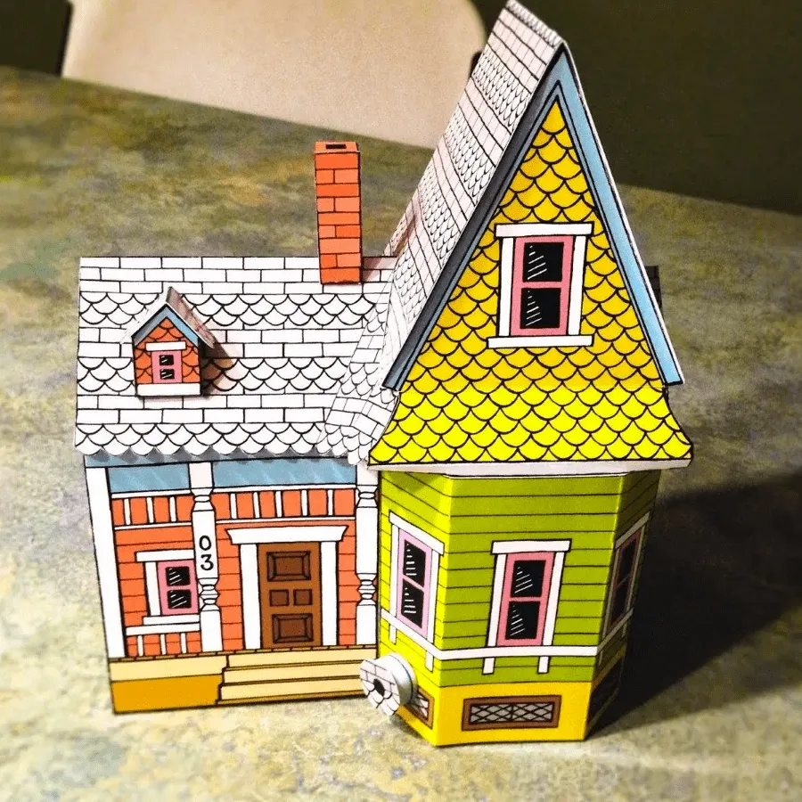 Maqueta Casa De Up Disney Para Imprimir Y Armar En Papel 3d | OrbitaPixel Maqueta Casa De Up Disney Para Imprimir Y Armar En Papel 3d | OrbitaPixel