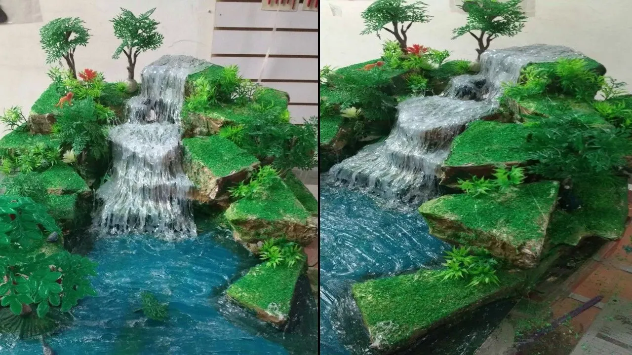 Maqueta cascada (selva) muy fácil de hacer - YouTube Maqueta cascada (selva) muy fácil de hacer - YouTube
