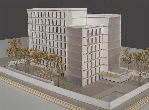 Maqueta del edificio de Miguel Fisac | Edición impresa | EL PAÍS Maqueta del edificio de Miguel Fisac | Edición impresa | EL PAÍS
