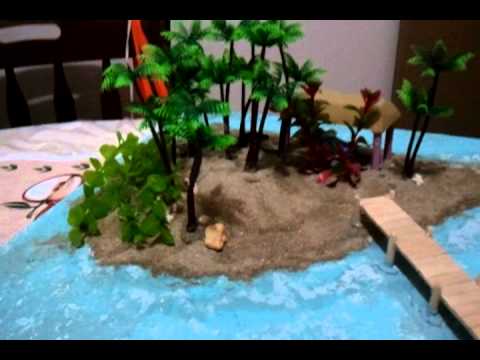 MAQUETA de ISLA.3gp - YouTube