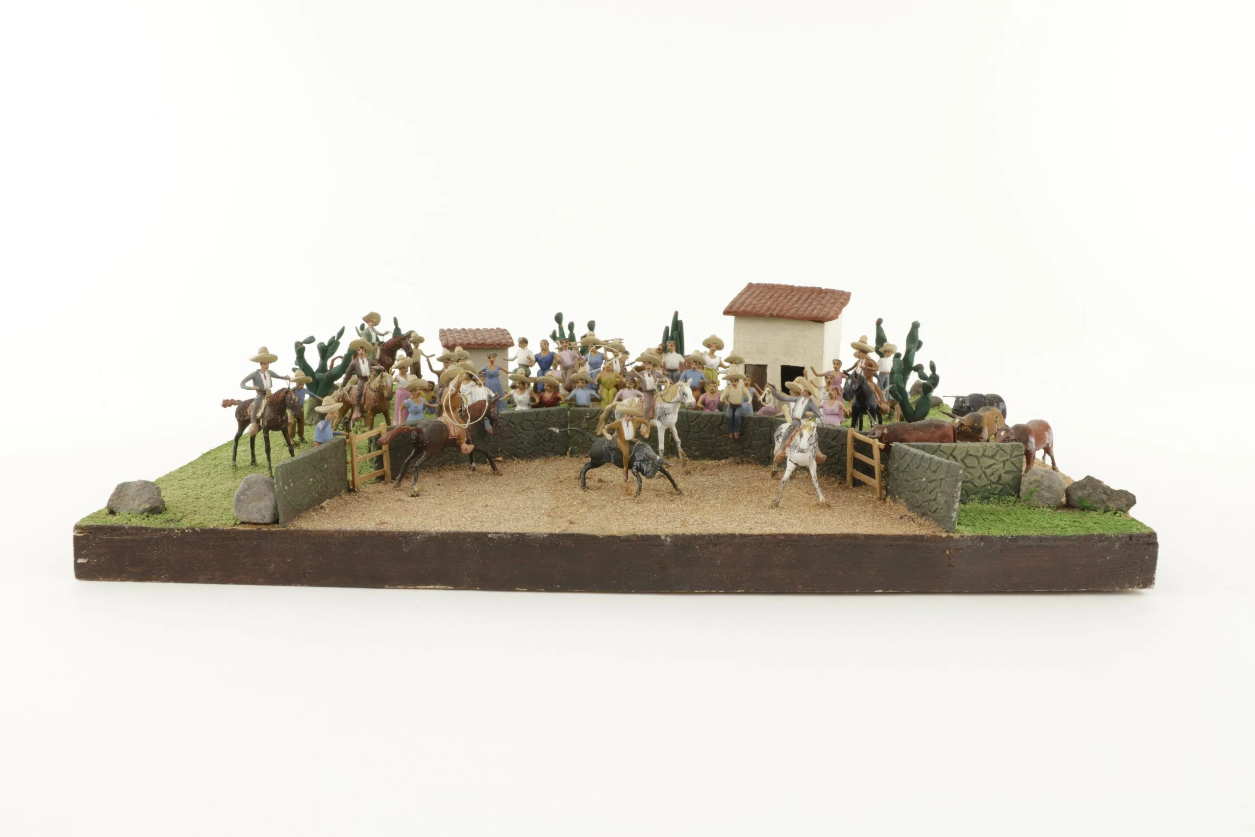 Maqueta con un jaripeo – MUSEO DE CULTURAS POPULARES