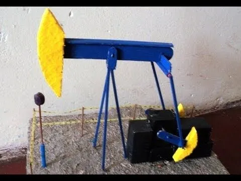 Maqueta - Máquina Petrolera - YouTube