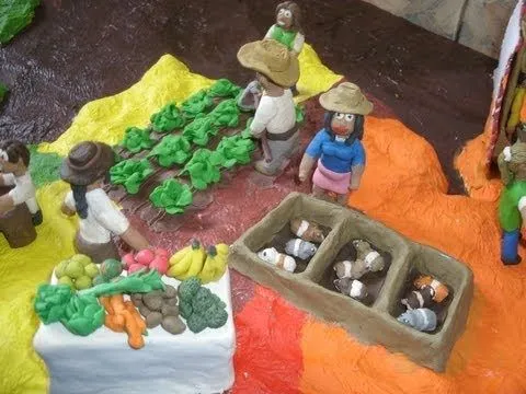 como hacer una maqueta con plastilina - YouTube