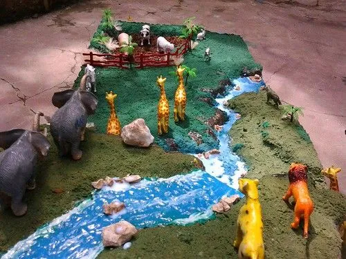 Maquetas de selva tropical - Imagui