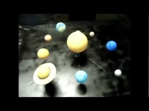 MAQUETA DEL SISTEMA SOLAR - YouTube
