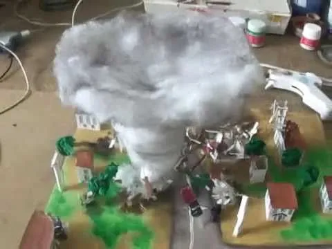 Maqueta Tornado - YouTube