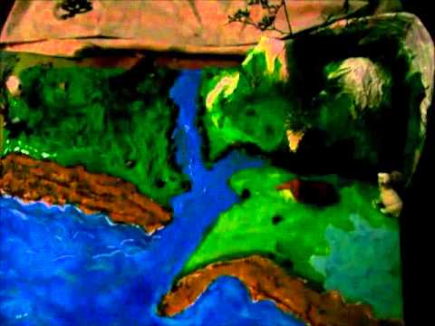 maqueta...rio,llanuras,mar,,lago,montañas - YouTube maqueta...rio,llanuras,mar,,lago,montañas - YouTube
