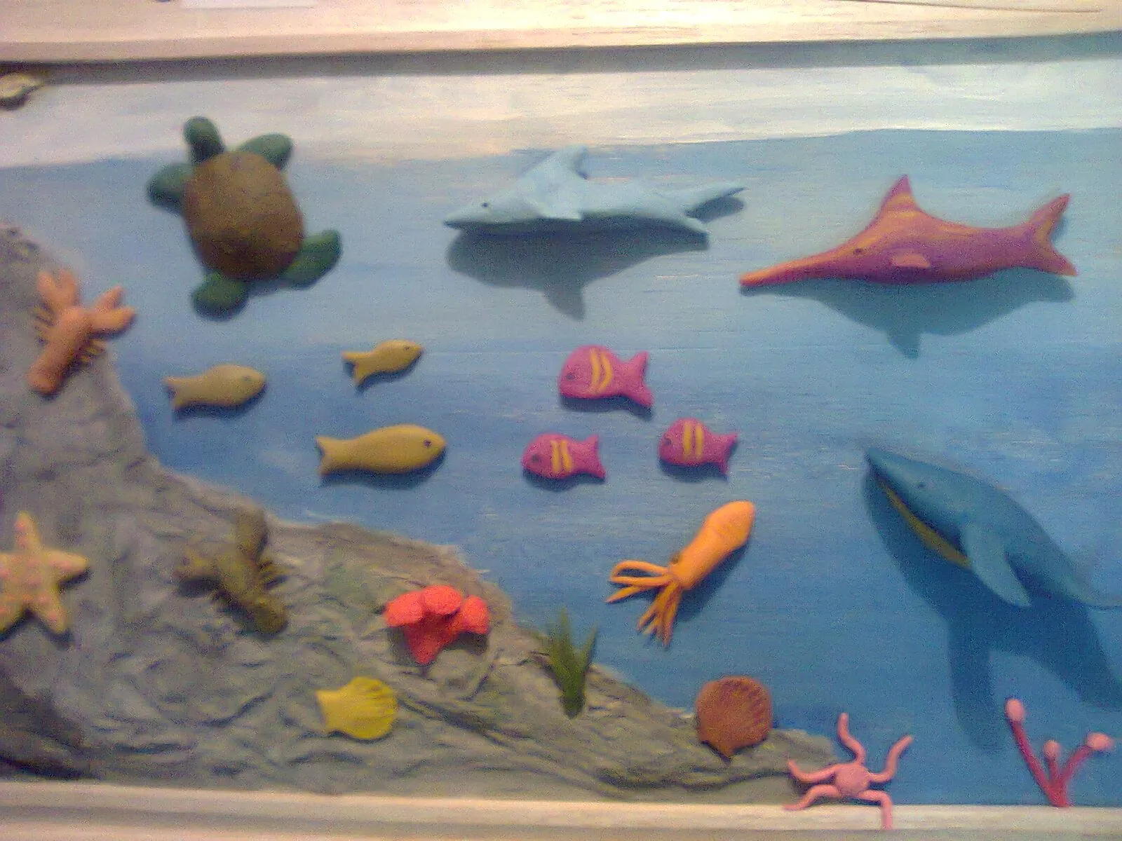 Maquetas y arte: ECOSISTEMA MARINO DE GALAPAGOS