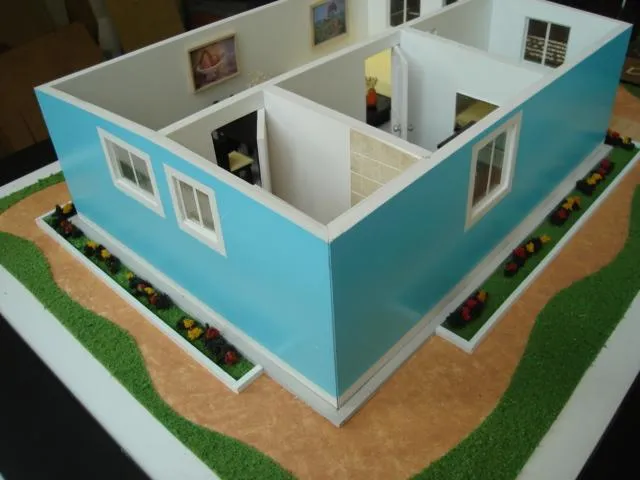 Maquetas de casas para niños - Imagui