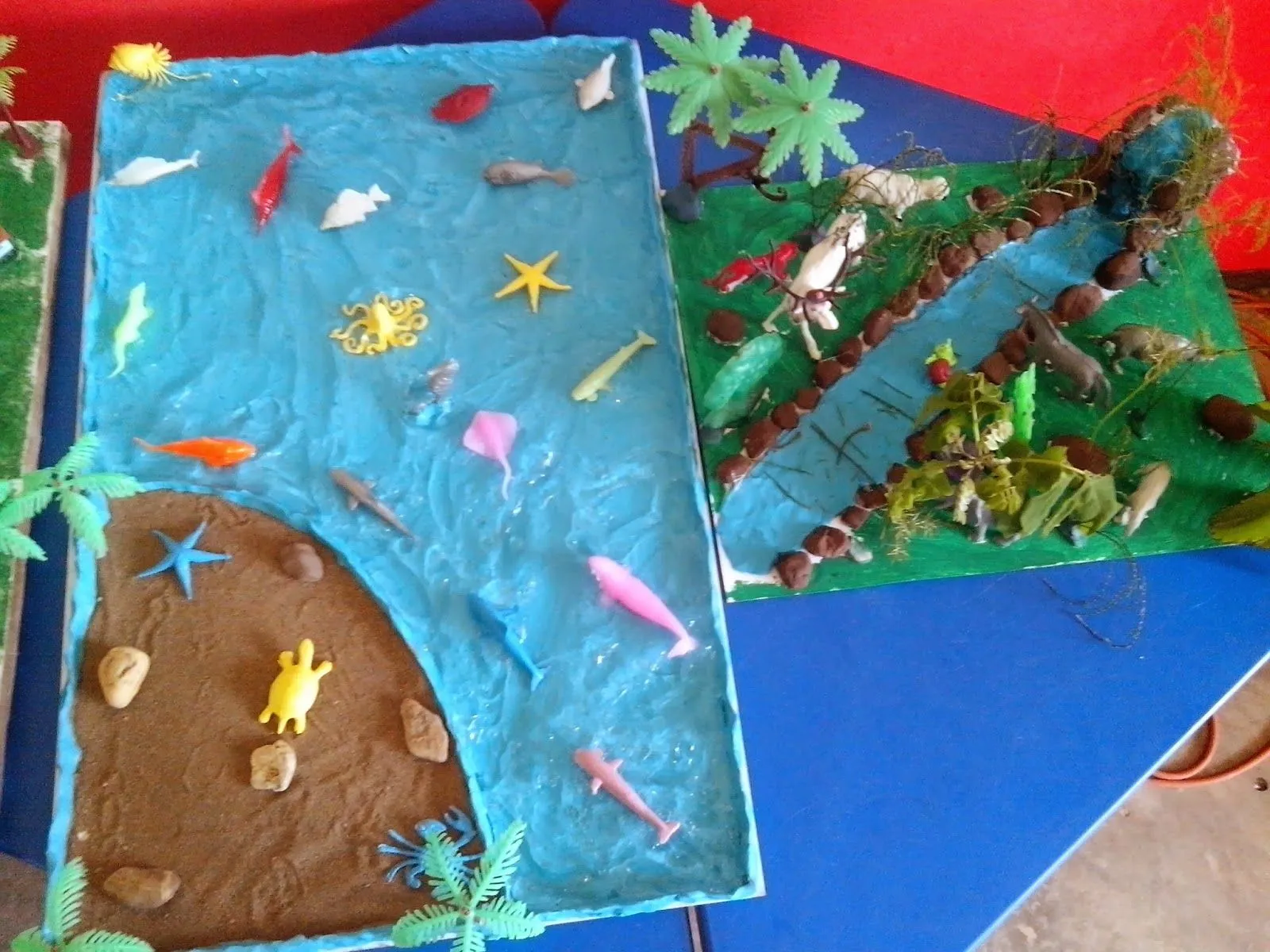 Maqueta de un ecosistema - Imagui