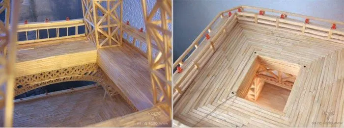 Como Hacer Maquetas: Torre Eiffel con Palitos de Fosforos Como Hacer Maquetas: Torre Eiffel con Palitos de Fosforos