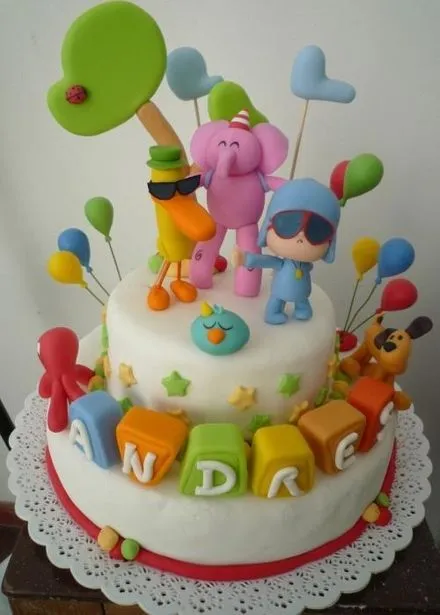 Maquetas Tortas Infantiles on Pinterest | Animales, Kung Fu Panda ...