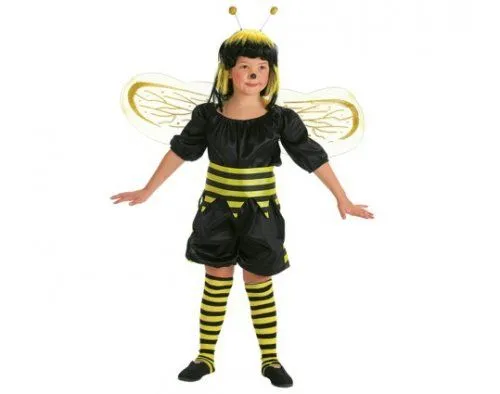 Maquillaje de abeja para niños - Imagui