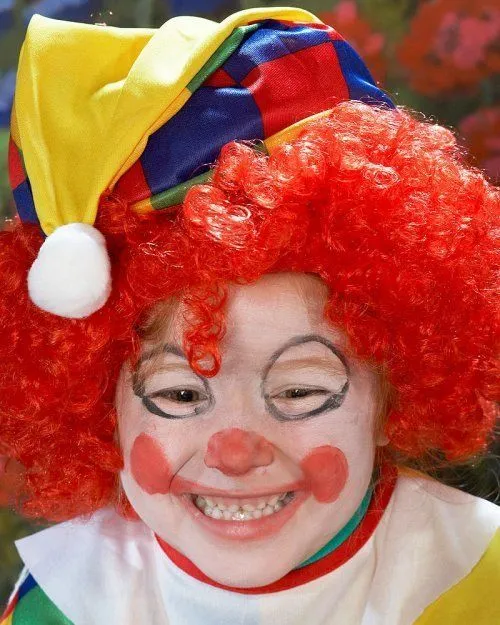 Un maquillaje alegre de payaso - Ideas de maquillaje de payaso ...