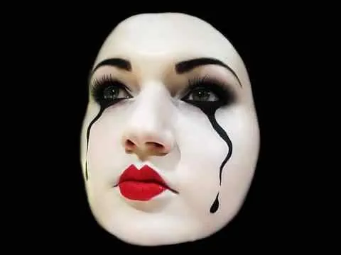 Maquillaje de payaso para carnaval o halloween Maquillaje de payaso para carnaval o halloween