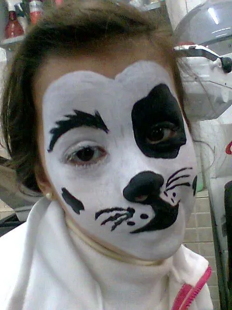 Maquillaje Artistico Carolina: Maquillaje perrito Maquillaje Artistico Carolina: Maquillaje perrito