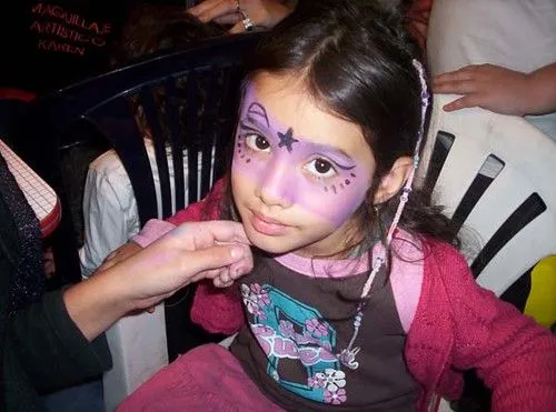 maquillaje artístico infantil, caritas pintadas, animación a ...